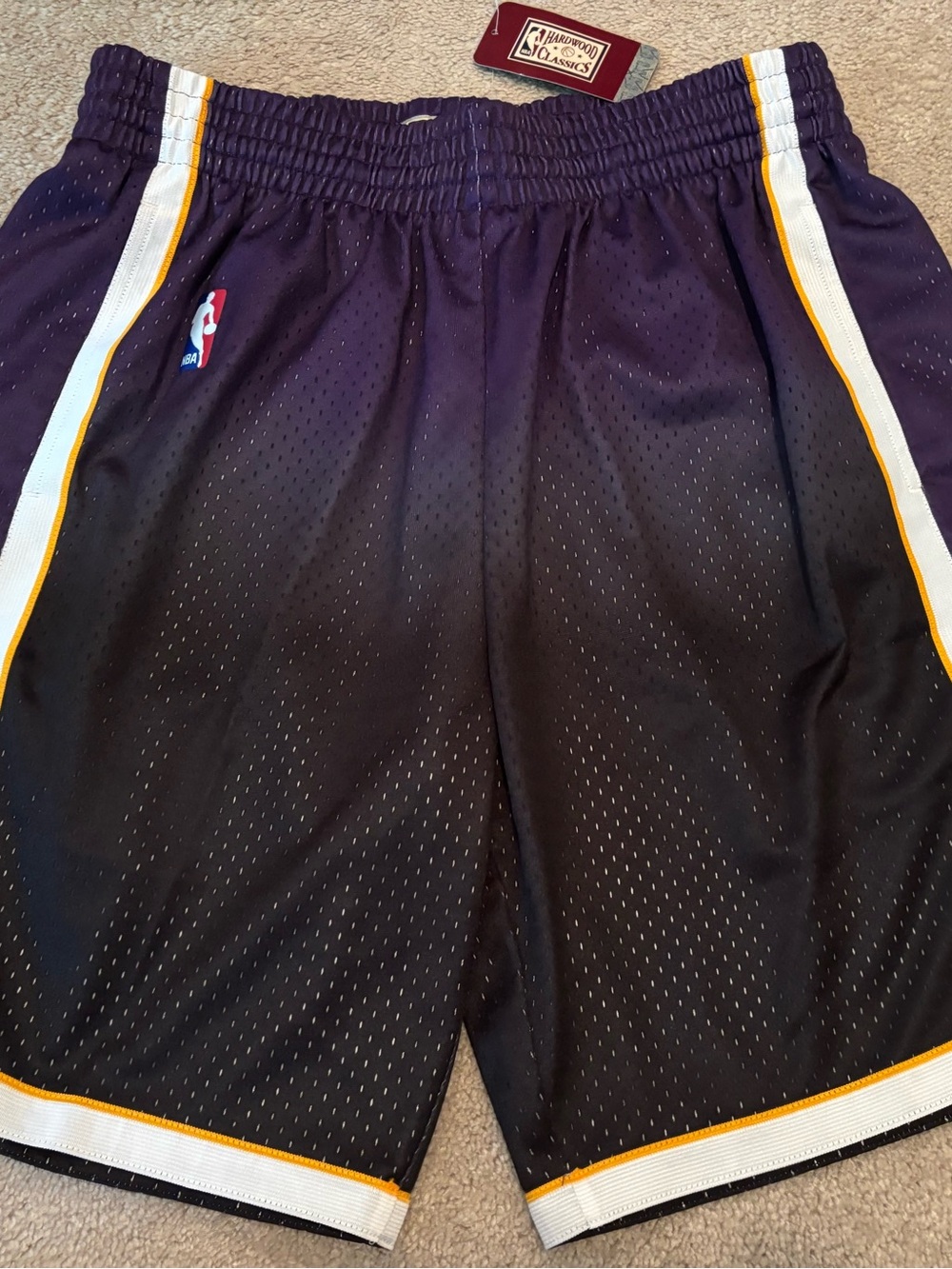 Mitchell & Ness LA Lakers Men’s Large Hardwood Classics Basketball Shorts New